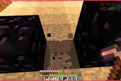 Cómo conseguir obsidiana en Minecraft sin pico de diamante