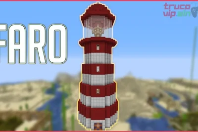 Cómo construir un faro en Minecraft paso a paso