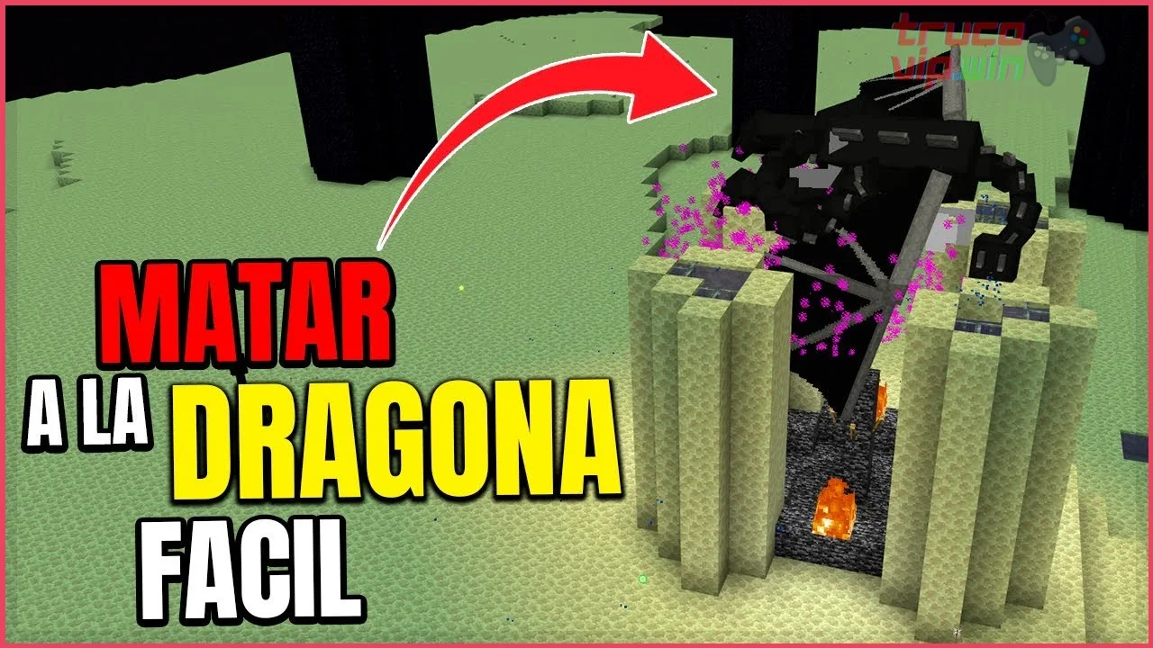 Cómo eliminar al Enderdragón y escapar del End en 2 fases