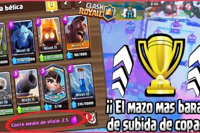 Cómo ganar más partidas en Clash Royale con mazos baratos
