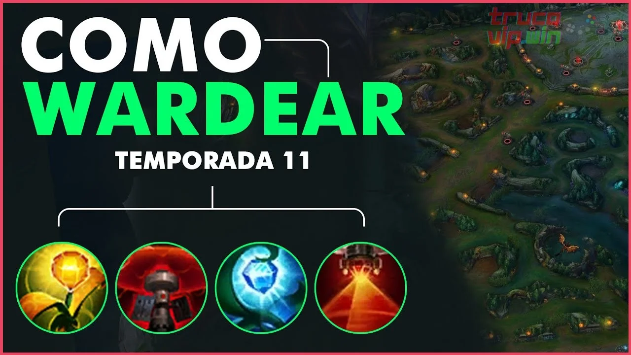 Diferencia entre wards de visión y wards de control