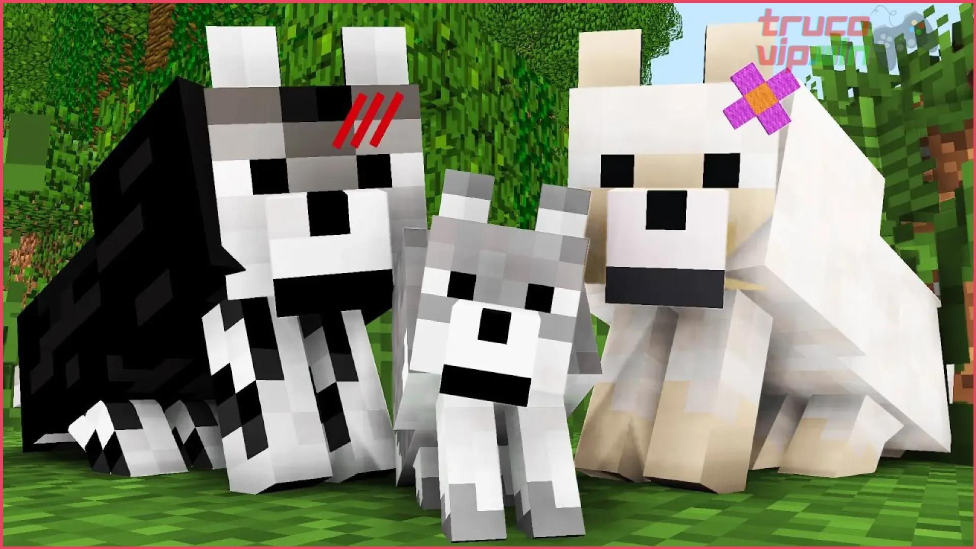 Diferenciar lobos neutrales de otros mobs hostiles cercanos