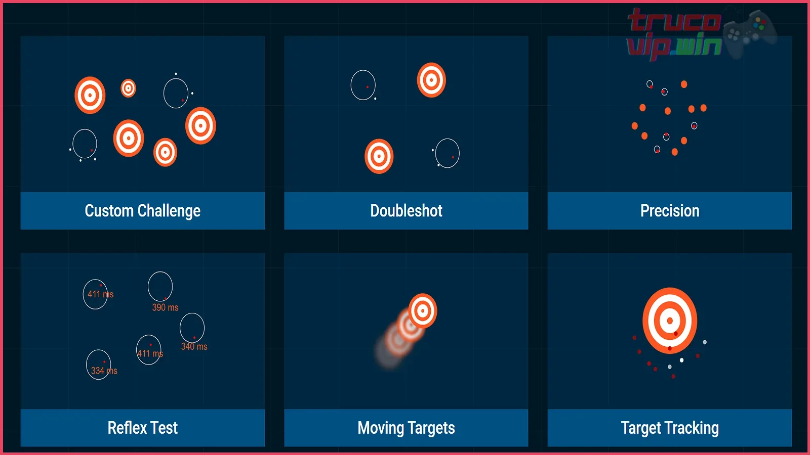 Disponer de un entrenador de puntería online gratis (Aim Trainer)