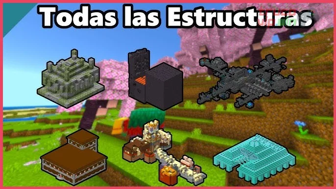 El patrón de generación de cofres de botín en estructuras ocultas