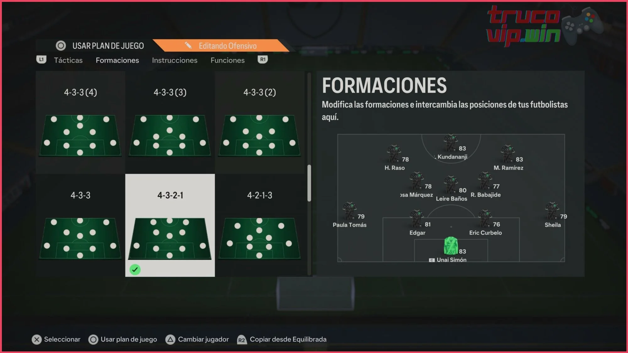 Formaciones meta: el 4-4-2 plano vs. el 5-2-2-1 y 4-3-2-1