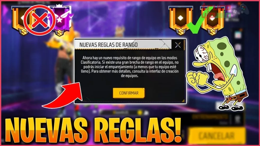 ¿Free Fire: Nuevas Reglas de Emparejamiento para Rangos?