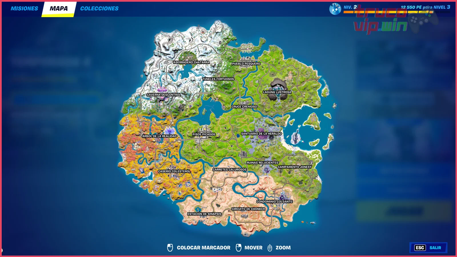 Guía de la temporada actual de Fortnite