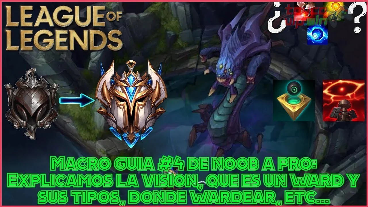 Guía de visión y wards en LOL