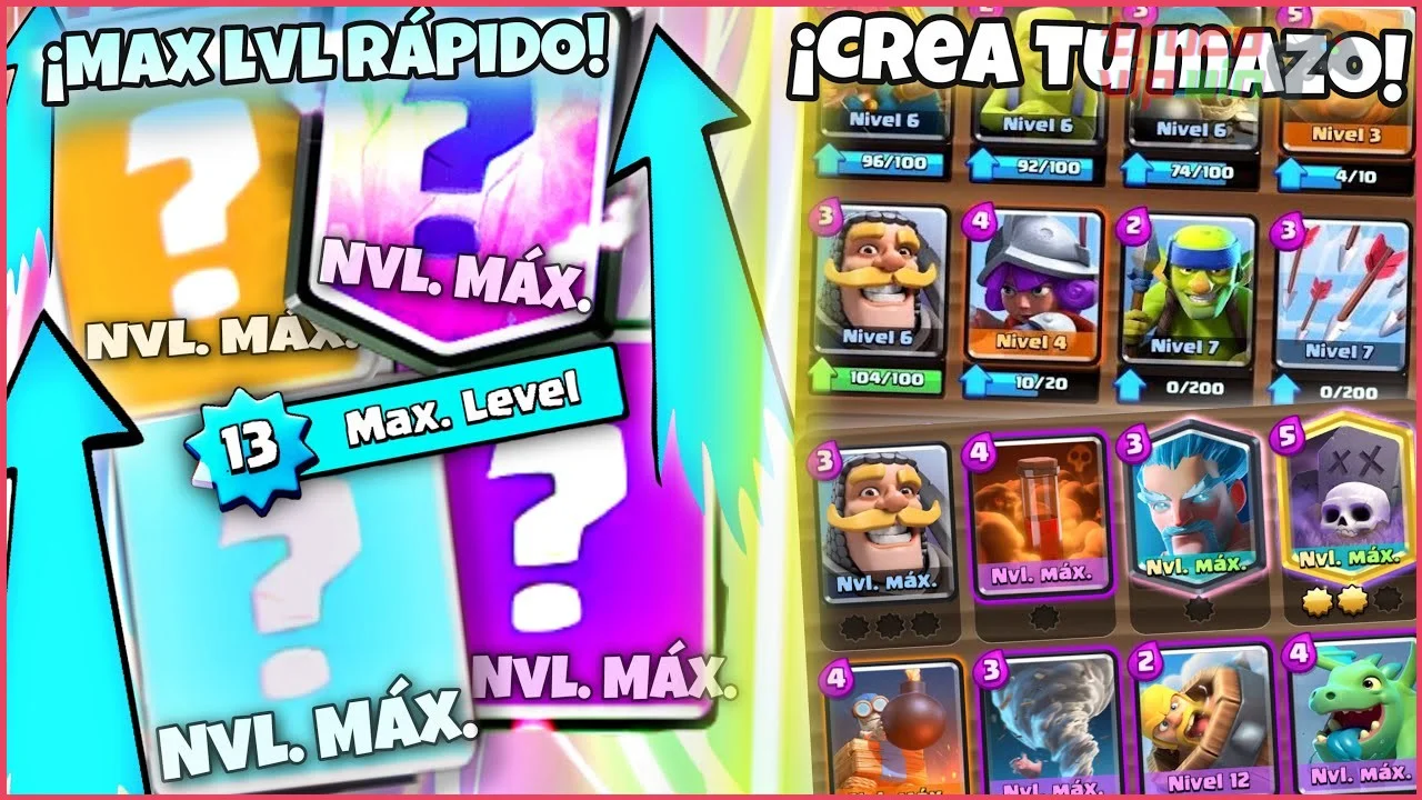 Identificar cartas comunes y raras que no uses en tu mazo principal