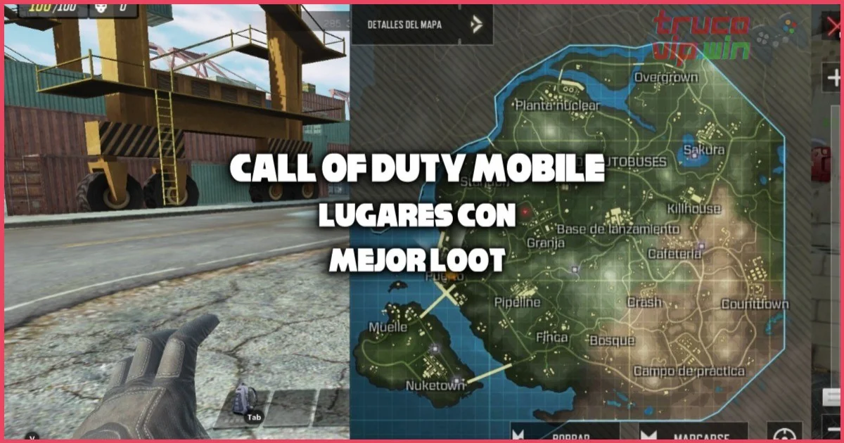 Identificar puntos calientes con loot de alto nivel en el mapa de Battle Royale