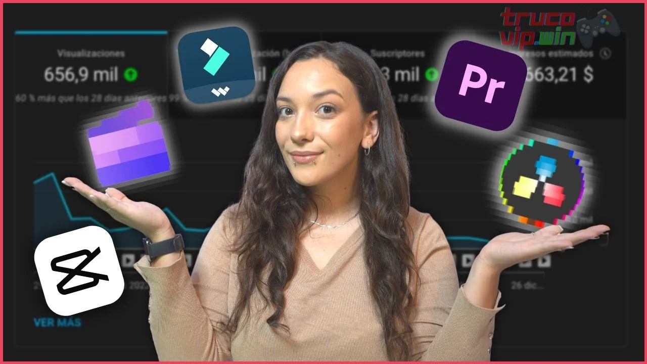 Los mejores editores de video gratuitos para YouTube en 2026