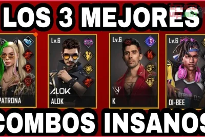 Mejores combos de personajes y habilidades en Free Fire