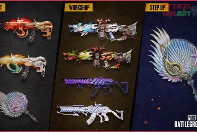 mejores skins de armas en PUBG Mobile