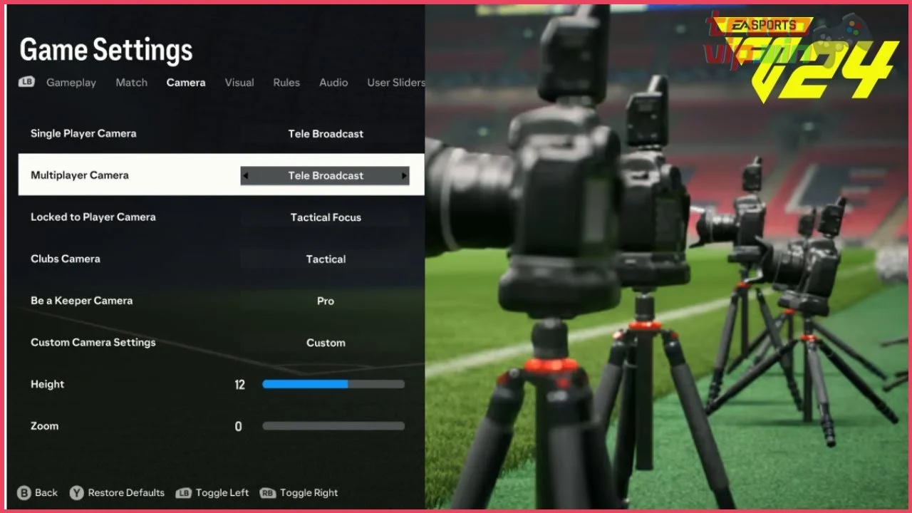 Optimización de la cámara «Pro» para una inmersión total en Volta Football