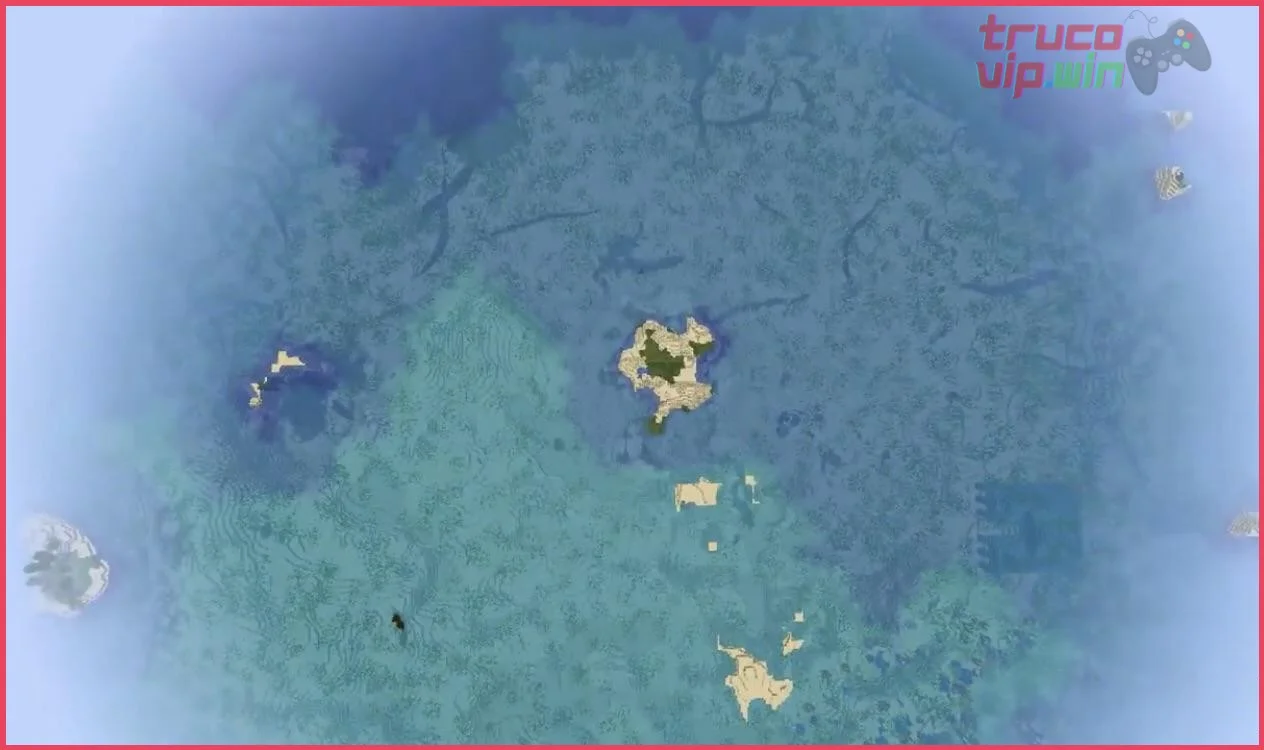 Paso 1 — Navegar por océanos profundos para localizar la isla de hongos
