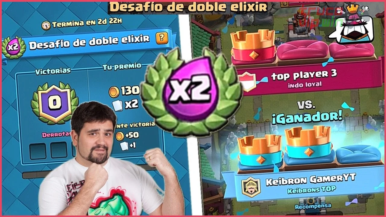 Paso 1 — Presionar al rival desde el inicio del doble elixir