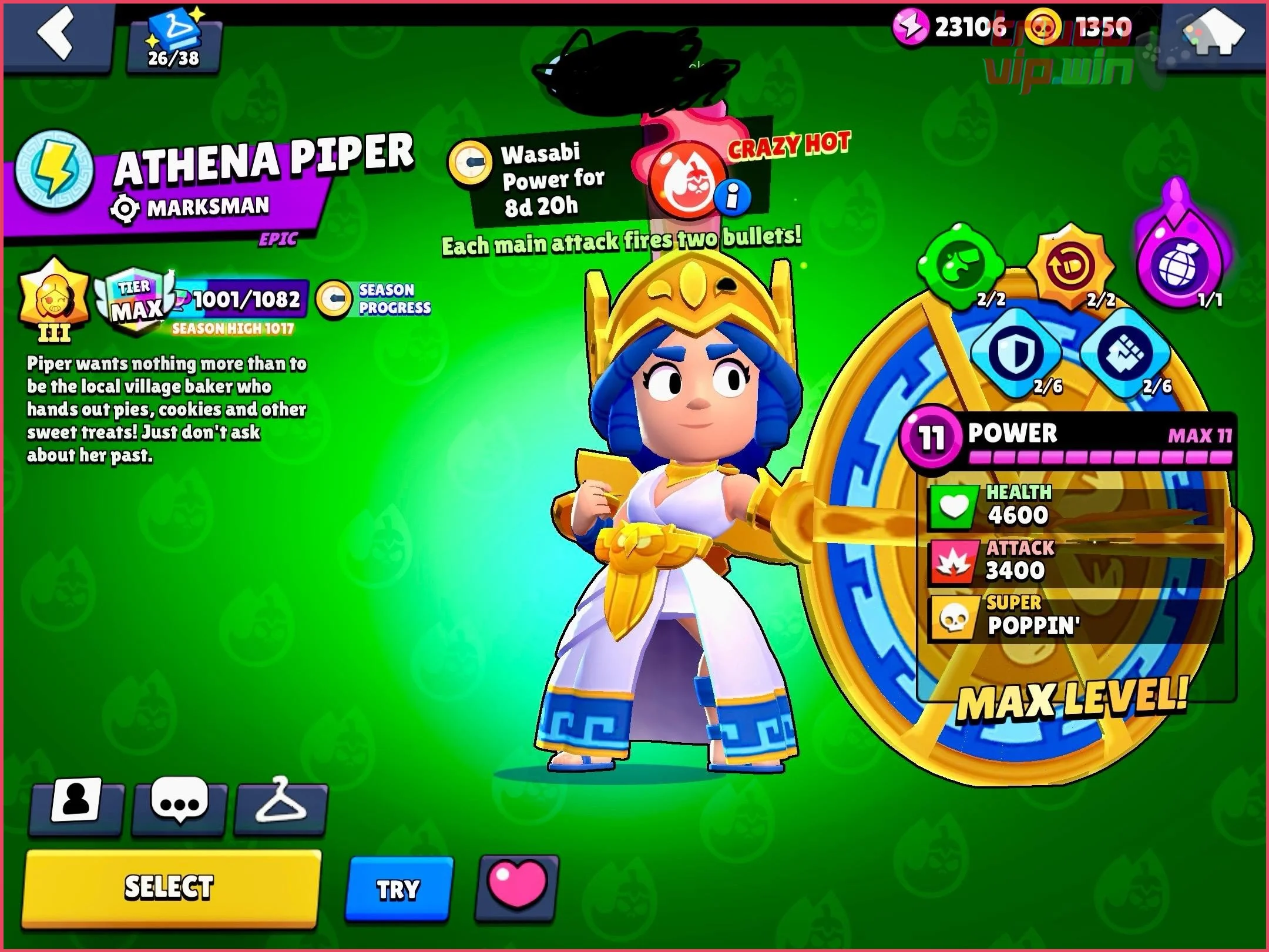 Piper + Tick: Sniper y trampas para zonas seguras