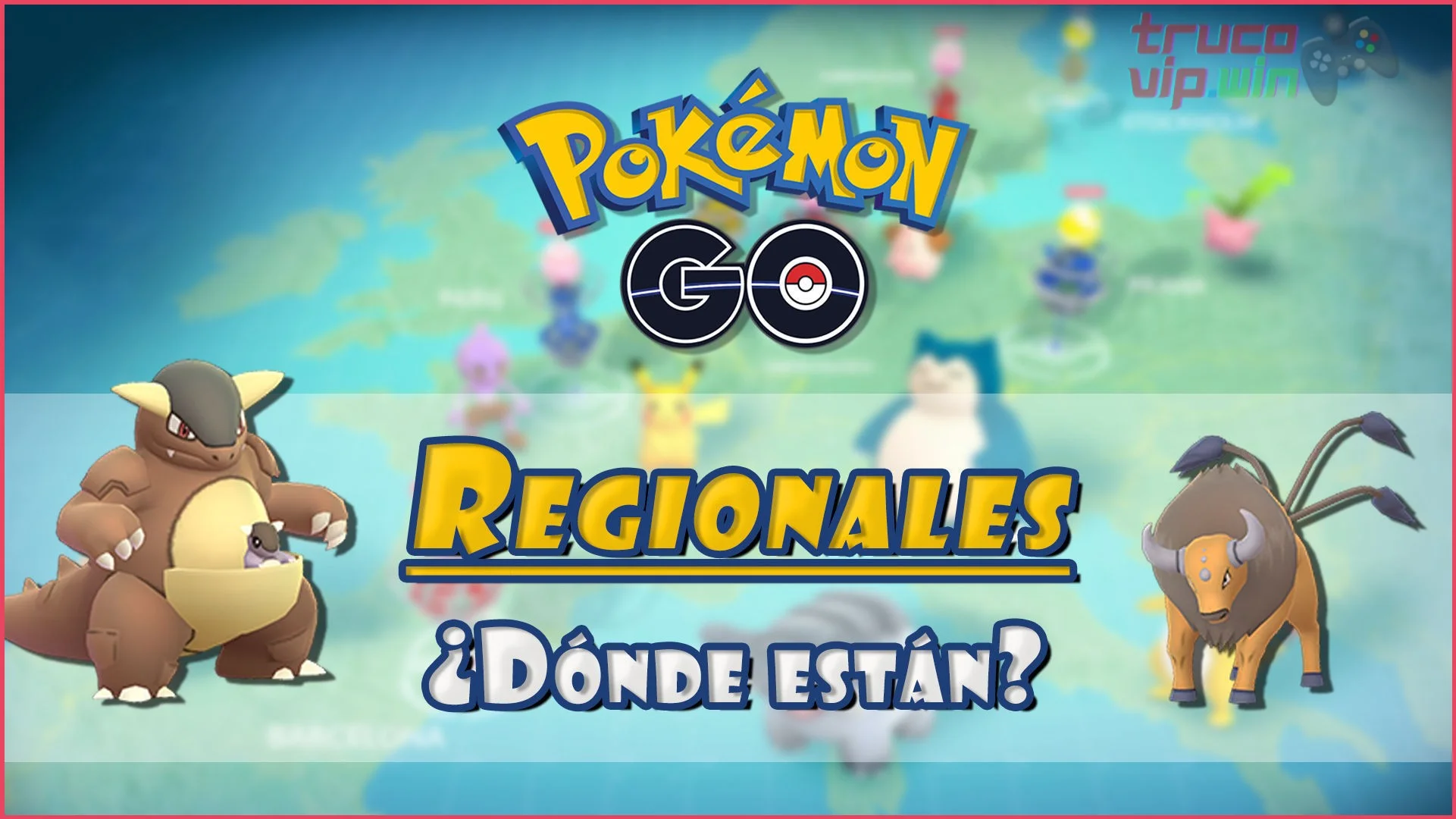 Pokémon exclusivos de cada continente en Pokémon GO