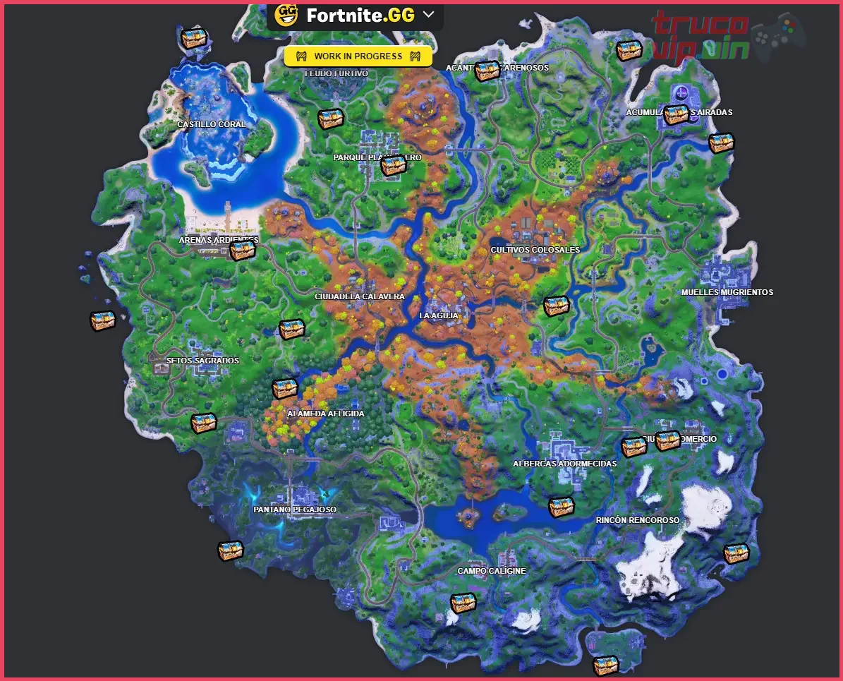 Qué son los cofres de avistamiento en Fortnite