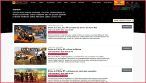 Qué son los eventos de fin de semana en GTA Online