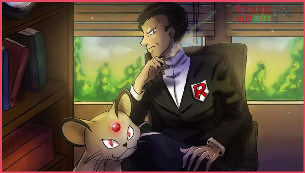 Revelar el primer Pokémon de Giovanni (Persian) y sus movimientos rápidos