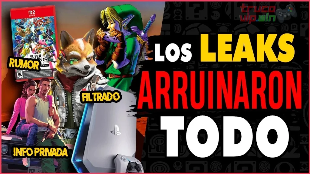 ¿The leaks are ruining video games?